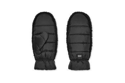 Унисекс варежки UGG Aw Uggfluff Mitten, черные