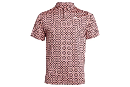 Детское поло Under Armour Matchplay, розово/темно-синее/белое