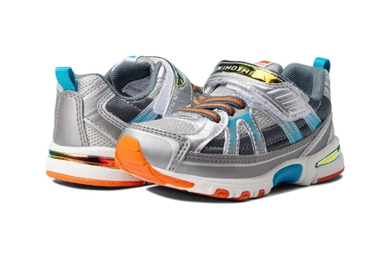 Кроссовки для мальчиков Tsukihoshi Kids Storm, серебристо-серые