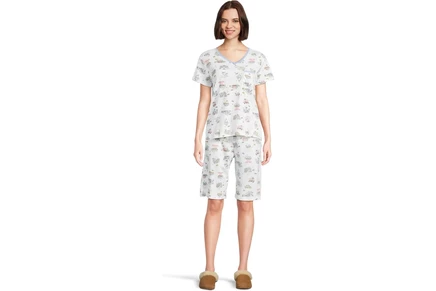 Пижама Karen Neuburger Spring Dreams Notch Collar Long Pant Pajama Set