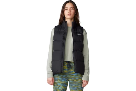 Женская жилетка Mountain Hardwear Nevadan пуховая, черная