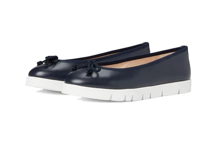 Женские балетки French Sole Didi, тёмно-синие