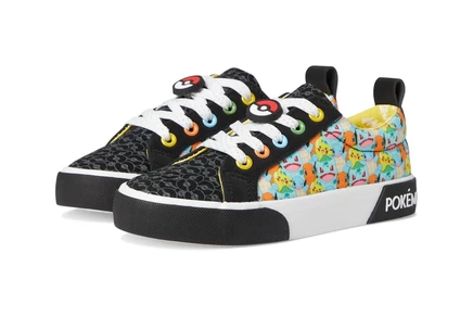 Мужские кроссовки Ground Up Pokemon Low Top (Little Kid/ Big Kid) black
