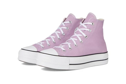 Женские кроссовки Converse Chuck Taylor All Star High Top Platform Sneaker classic amethyst/white/black