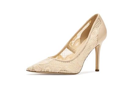 Sam Edelman Hazel Mesh warm ivory
