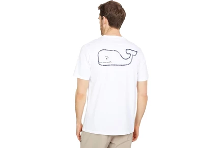 Футболка Vineyard Vines Short Sleeve Vintage Whale Pocket T-Shirt