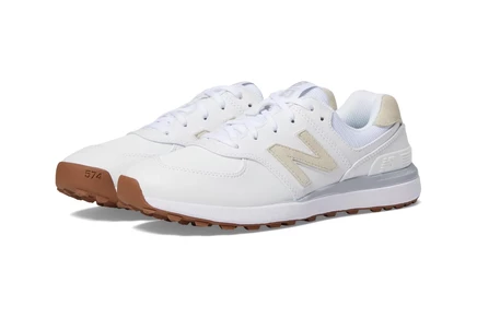 Женские кроссовки New Balance Golf 574 Greens v2 white