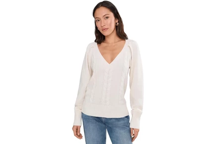 Свитер Madewell Femme V-Neck Carlia Pullover
