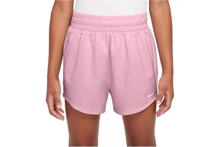 Шорты Nike Kids Dri-FIT One Woven High-Waisted Training Shorts (Little Kid/Big Kid)