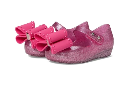 Сандалии Mini Melissa Ultragirl Classic Bow Baby (Toddler/Little Kid)