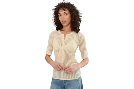 Свитер Sanctuary Going Places Pointelle Sweater