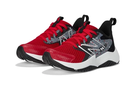 Детские кроссовки New Balance Kids Rave Run v2, красно-черные