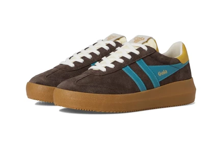 Женские кроссовки Gola Athena mocha/ocean/pollen/gum