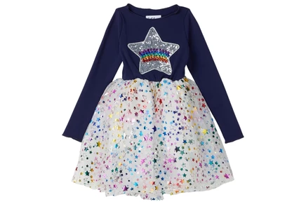 Платье Lola and The Boys Shining Star Fairydust Tutu Dress (Toddler/Little Kid/Big Kid)