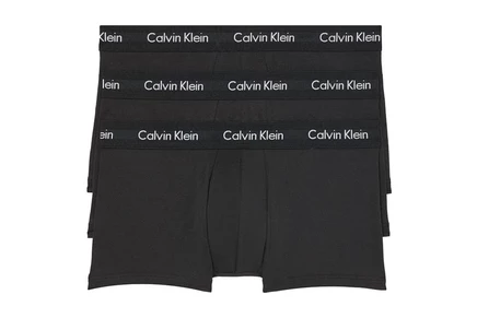Трусы Calvin Klein Underwear Cotton Stretch Low Rise Trunks 3-Pack