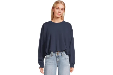 Женский свитшот Michael Stars Mariah Bubble Sweatshirt