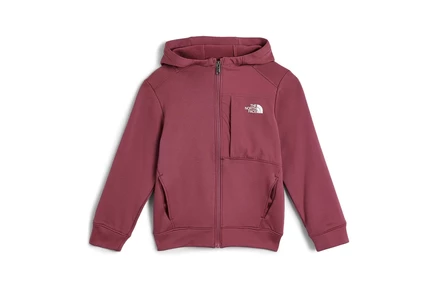 Детская флисовая куртка The North Face, бежевая