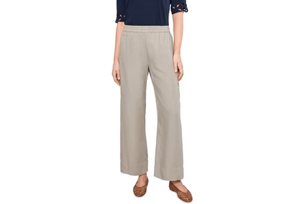 Брюки NICZOE Eliot Wide Leg Drapey Cargo Ankle Pants