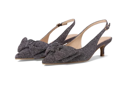 Туфли Jack Rogers DEBRA SLING BACK KITTEN HEEL - SPARKLE
