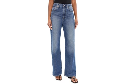 Джинсы Levis Premium Ribcage Wide Leg Jeans