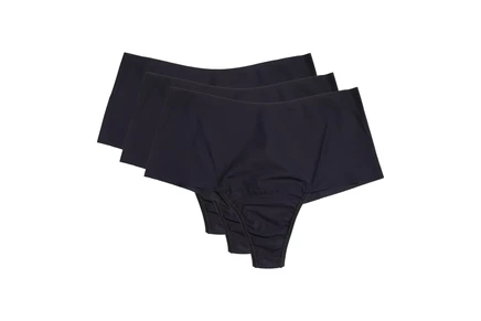 Hanky Panky Breathesoft Hi-rise Thong 3 Pack black/black/black