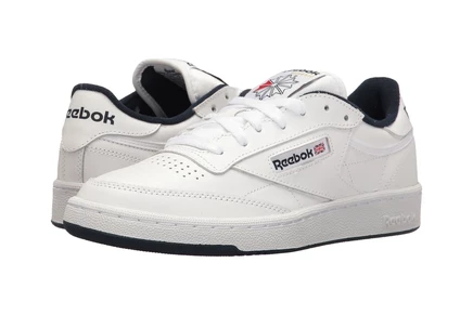 Унисекс кроссовки Reebok Club C 85 Vintage, бело-синие