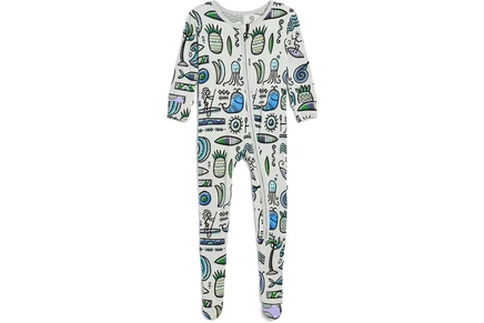 Комбинезон Kickee Pants Kids для младенцев, серо-голубой