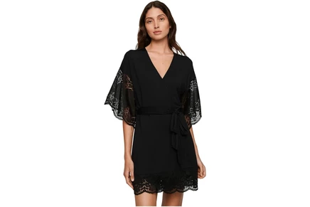 Пижама Eberjey Beatrix - The Full Lace Robe