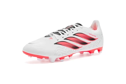 Мужские бутсы Adidas Predator Club, бело-оранжевые