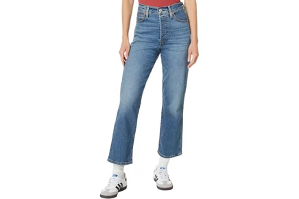Джинсы Levis Womens Ribcage Straight Ankle