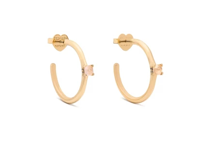 Серьги Kate Spade New York Hint Of Shimmer Hoops