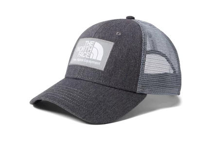 Унисекс кепка The North Face Mudder Trucker, серый меланж