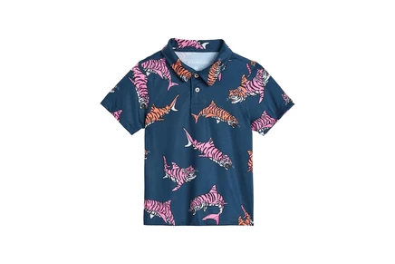 Плавки Chubbies Kids The Lil King Of The Sea (toddler Performance Polo) (toddler/Little Kid)