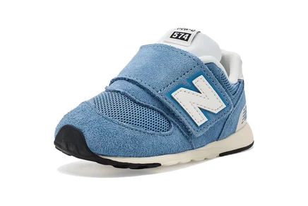 Детские кроссовки New Balance 574 New-B, серо-синие