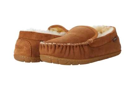 Мужские тапочки L.L.Bean Wicked Good Slipper Venetian, коричневые