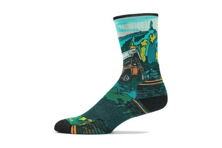 Носки Smartwool Hike Targeted Cushion Trail Trekker Print Crew Socks