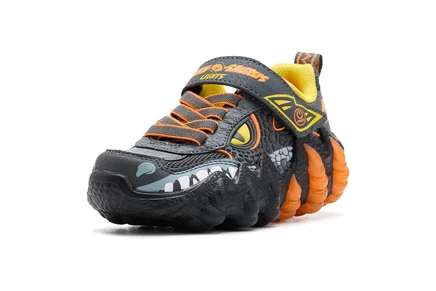 Детские кроссовки Skechers Skech-O-Saurus, серо-оранжевые