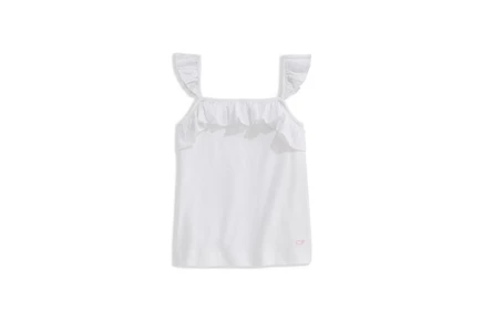 Детская майка Vineyard Vines Kids, белая