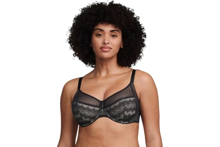 Chantelle Revele Moi Perfect Fit Underwire Bra black