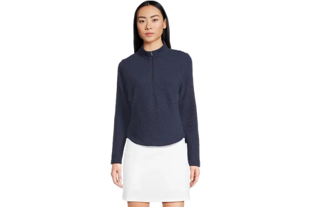 Женский свитшот Callaway 1/2-zip Quilted Knit Pullover