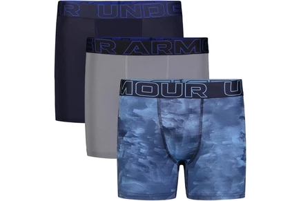 Детские трусы-боксеры Under Armour 3 шт., тёмно-синие