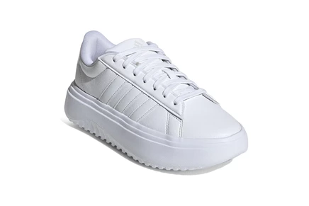 Женские кроссовки adidas Grand Court Platform white/white/crystal white