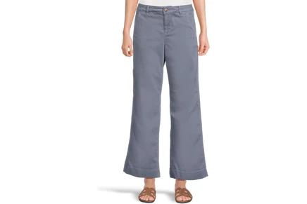 Джинсы L.L.Bean Comfort Stretch Chino Mid-Rise Wide-Leg Pants