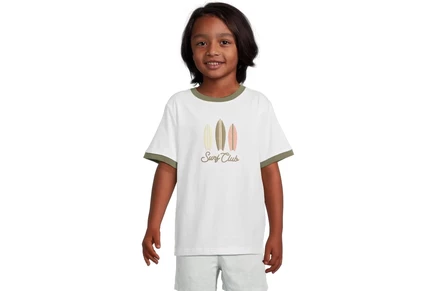Мужская рубашка Janie and Jack Surf Club Graphic Tee (toddler/Little Kids/Big Kids) multicolor