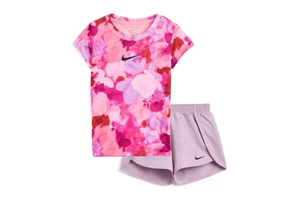 Детский комплект Nike Kids Move with Nature, розовый