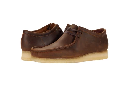 Мужские оксфорды Clarks Wallabee, песочные