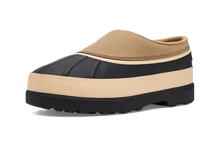 Мужские сабо Sorel Ambler Waterproof, бежево-черные