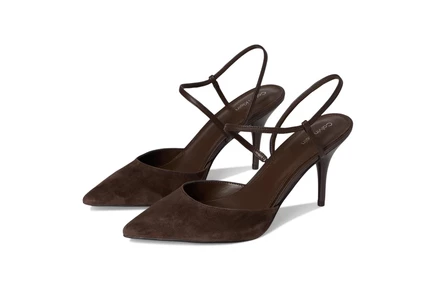 dark brown leather