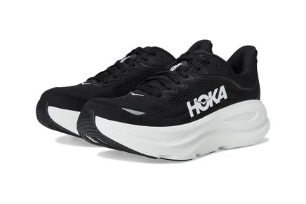 Женские кроссовки Hoka Bondi 9 black/white