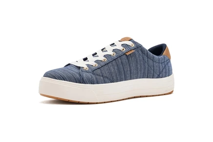 Женские кеды Keds Park Lace Up, синий шамбре